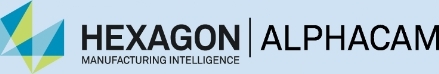 Logo Hexagon Alphacam manifacturing intelligence